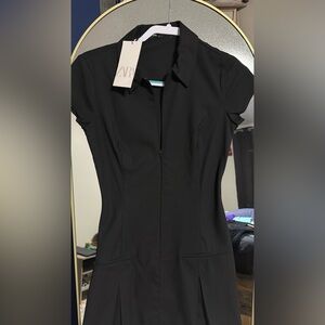 Zara SHORT PLEATED DRESS